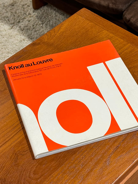 1972 KNOLL AU LOURVE HARDCOVER – Carpenter.Studio