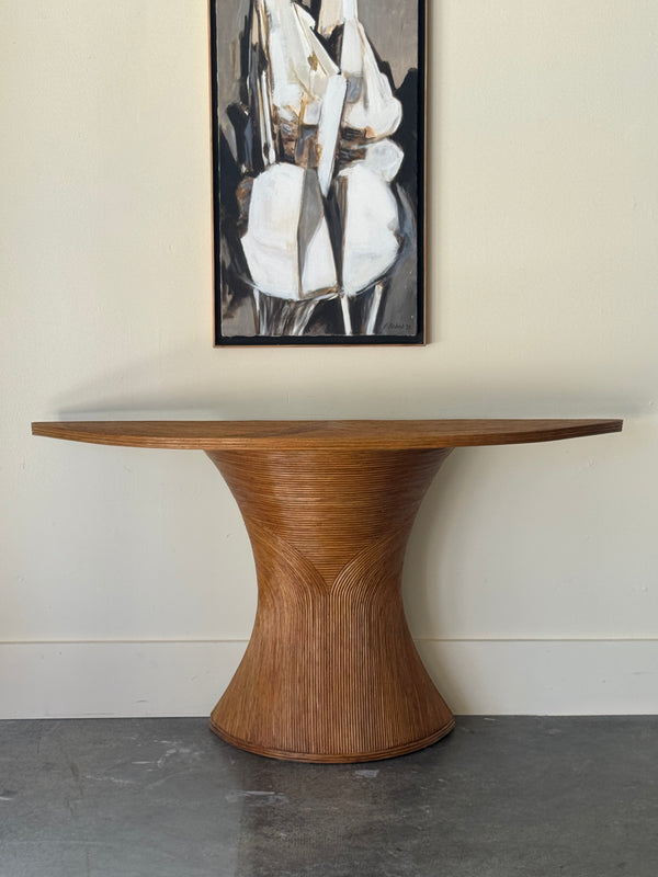 Vintage Pencil Reed Console