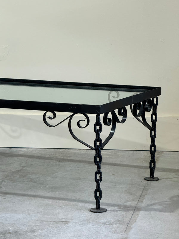 IRON CHAIN COFFEE TABLE