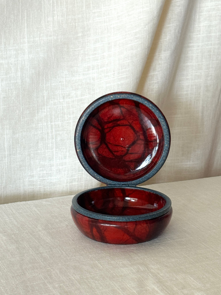 Red Alabaster Italian Red Alabaster Lidded Box – Carpenter.Studio