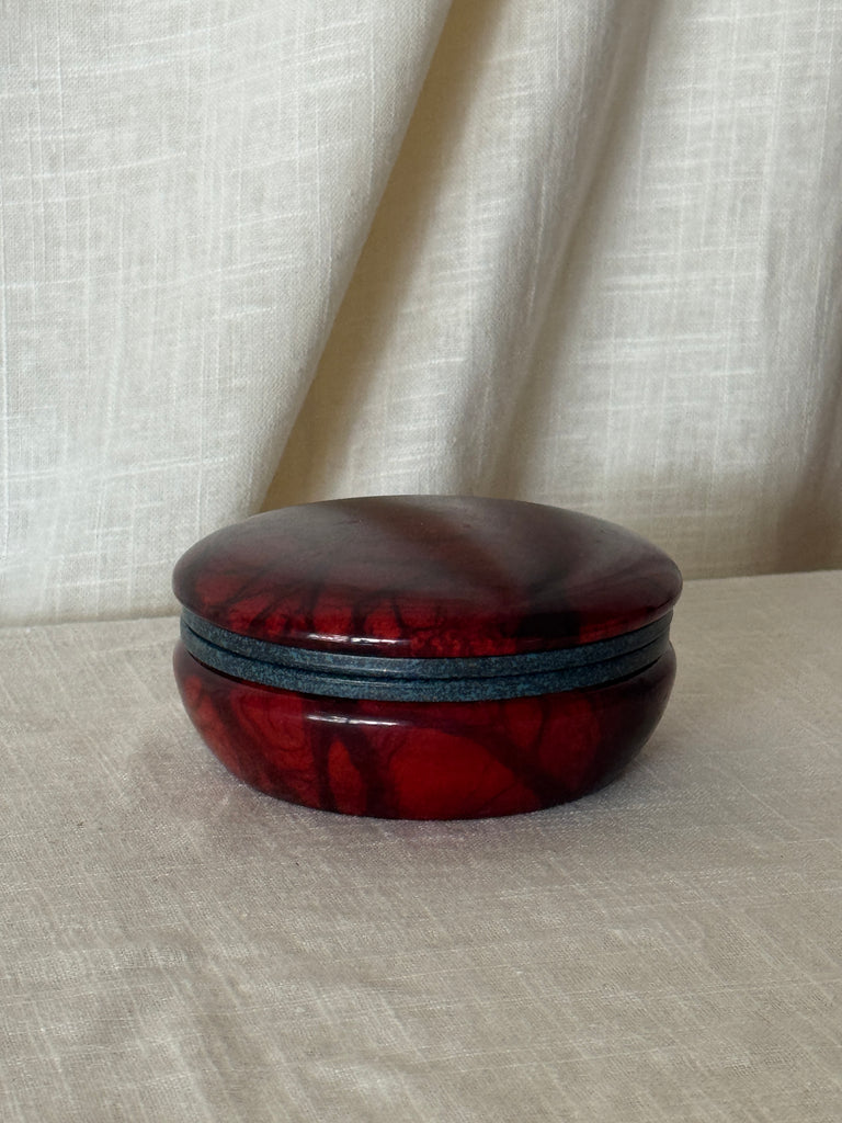 Red Alabaster Italian Red Alabaster Lidded Box – Carpenter.Studio
