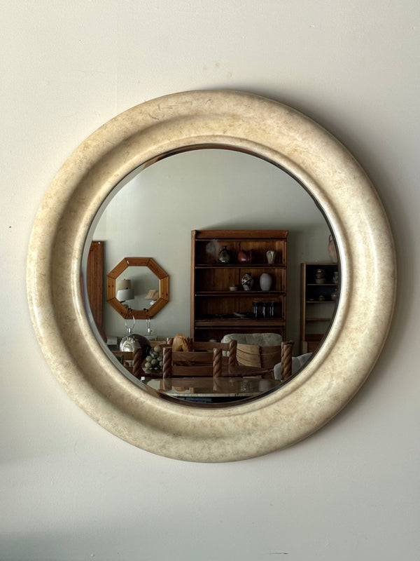 Monumental Faux Stone Mirror